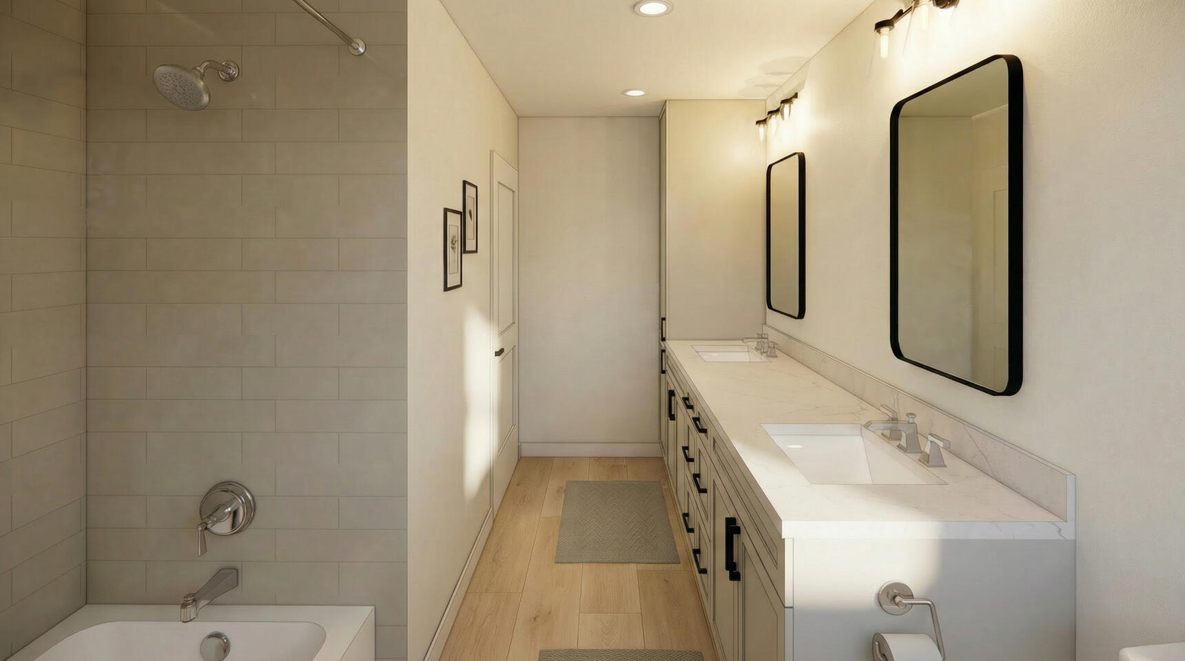 Apartment Restroom